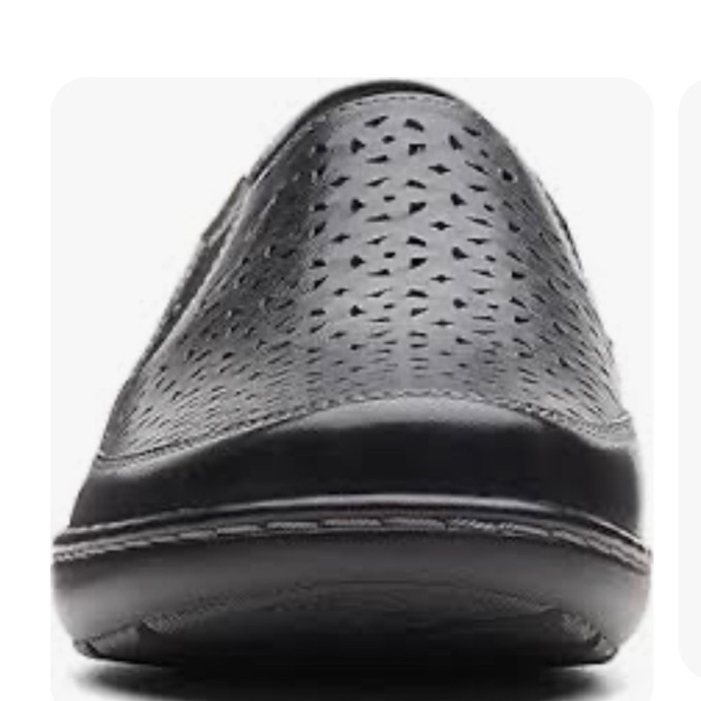 Clarks collection Women size 8.5 new loafers black - Picture 2 of 3